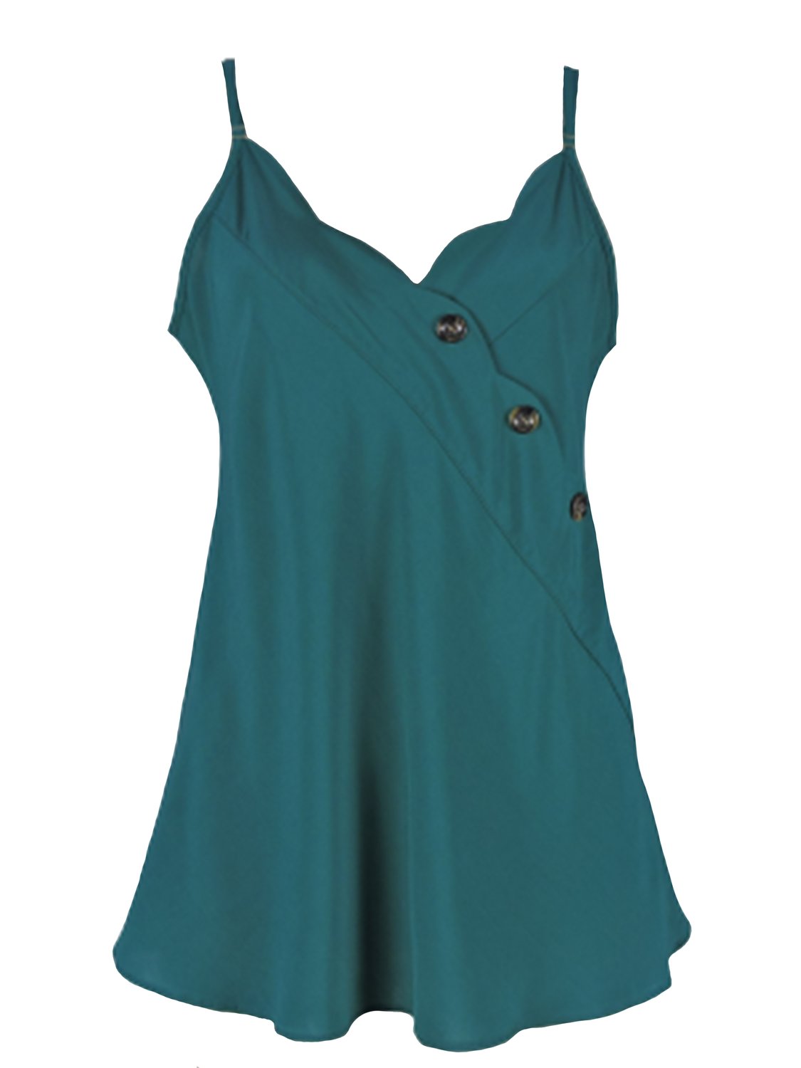 Blusa Feminina Flame Babado - Verde Bandeira - Malhas Bruna by Lucia