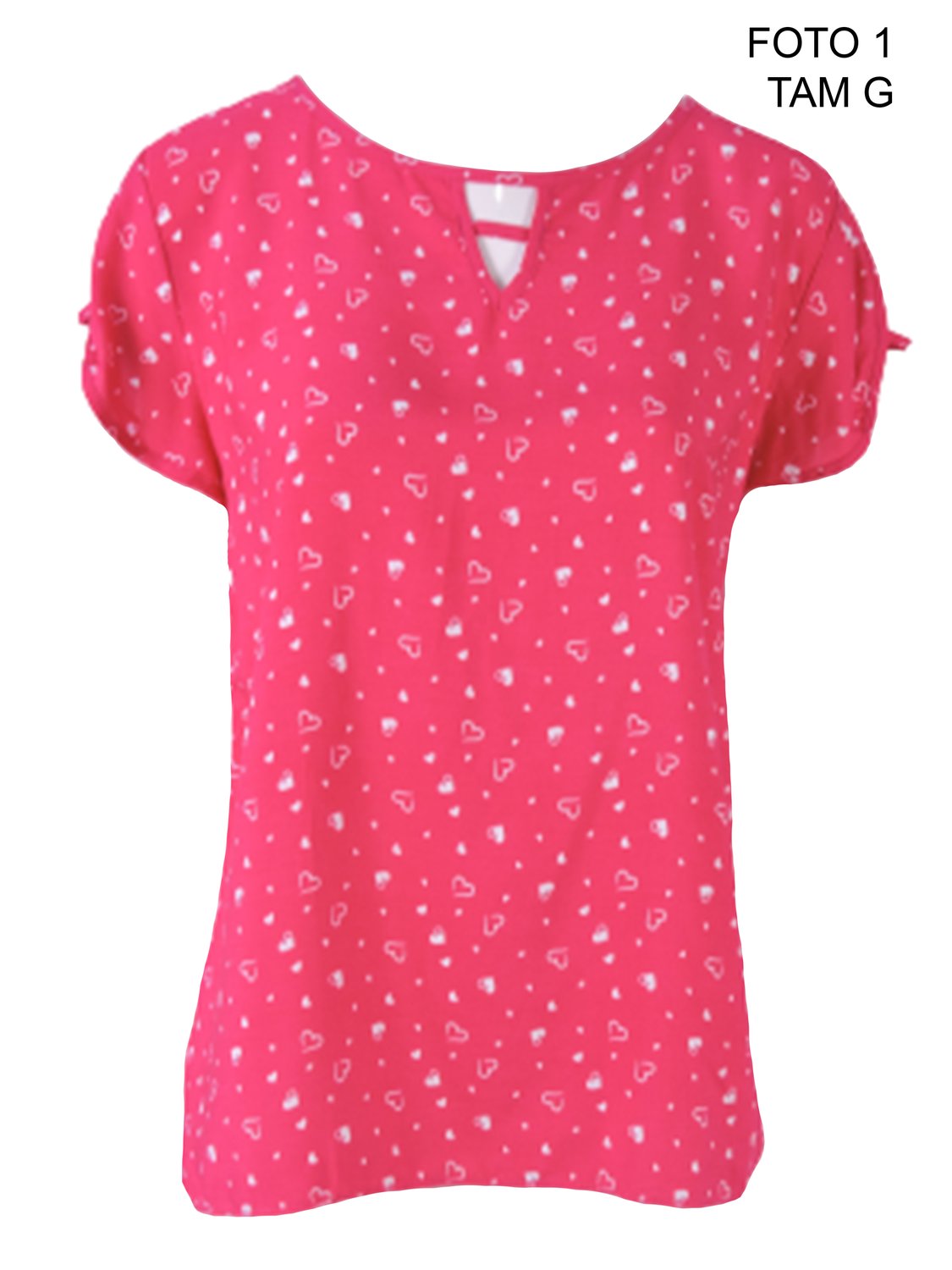 Blusa Infantil Manga Curta Estampada Barbie Tam 4 a 10