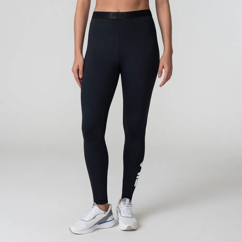 Calça Legging Tutu Auranso Infantil - Babados 2-10 Anos Preto