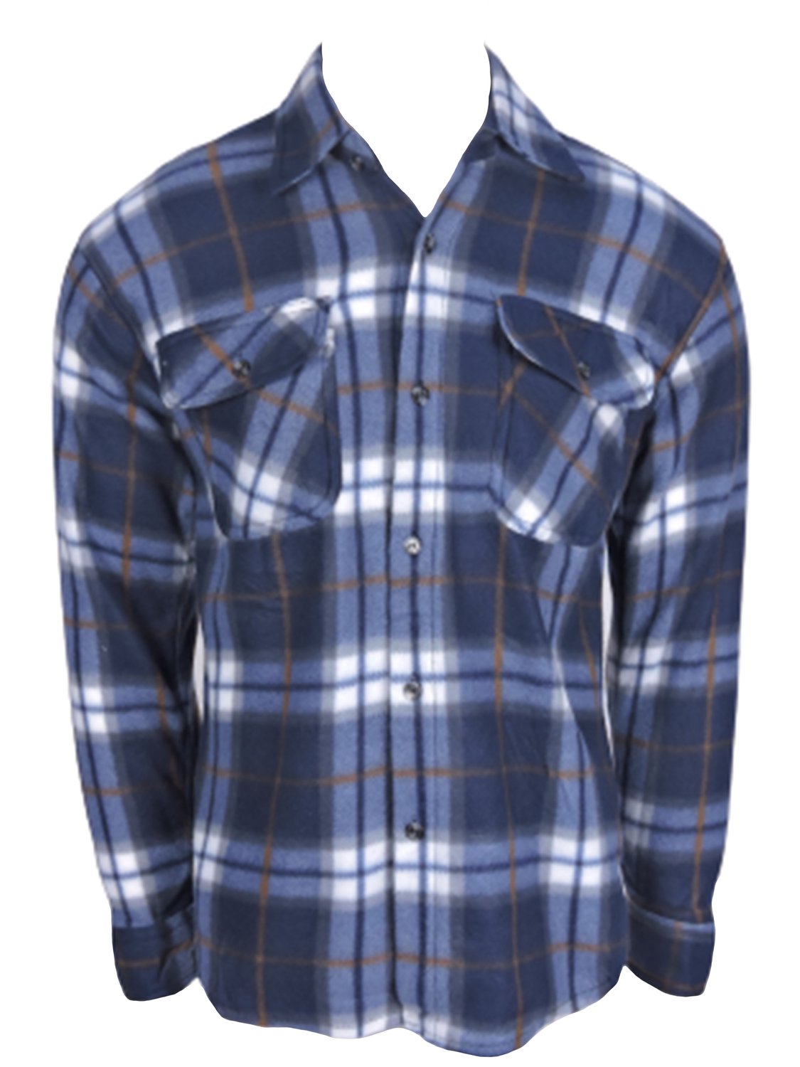 camisa ml xadrez 2023 cinza com azul