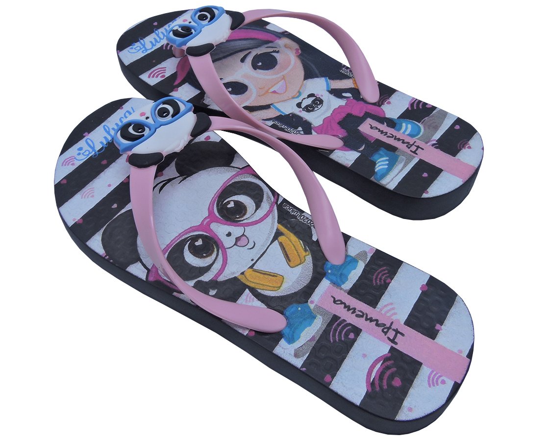 Chinelo Ipanema Luluca Amor Infantil Azul