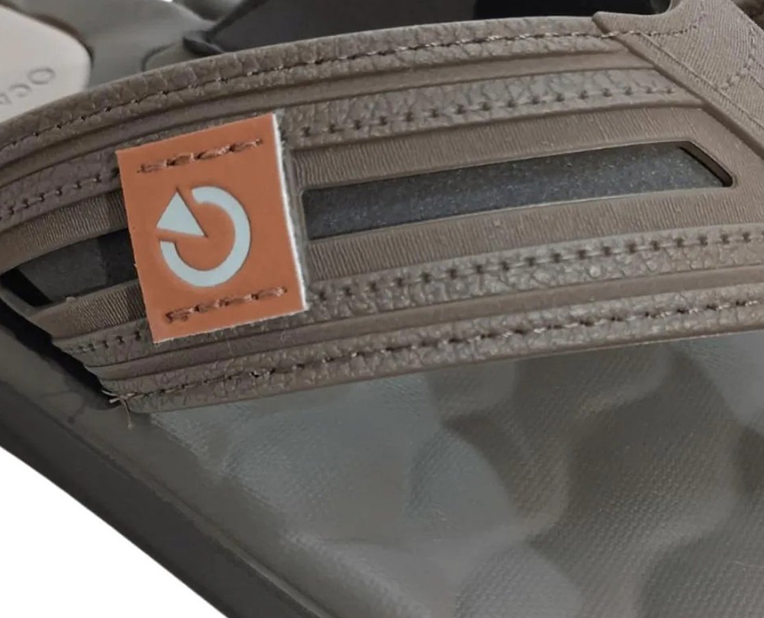Chinelo Masculino Adulto Egeu IV 12530 Cartago Marrom e  Bege
