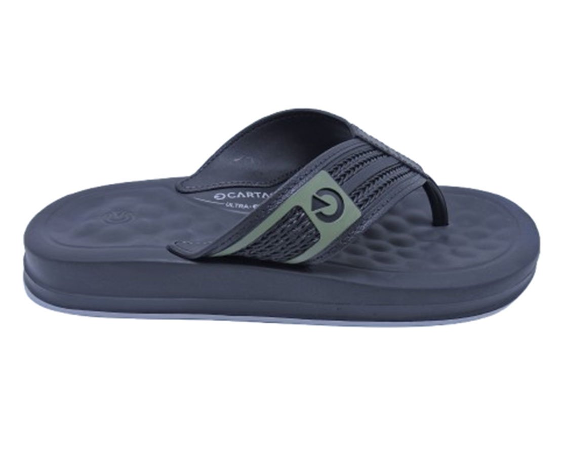 Chinelo Masculino Adulto Santiago 12209 Cartago Preto, preto