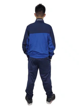 Agasalho Trilobal Sport Lettering Masculino EKP321842 Kappa Marinho E Royal