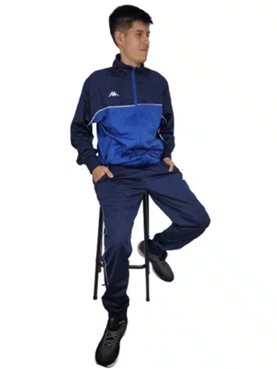 Agasalho Trilobal Sport Lettering Masculino EKP321842 Kappa Marinho E Royal