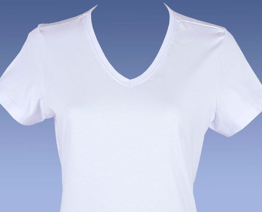 Baby Look Feminina Adulto Manga Curta Decote V Lisa 1000047373 Malwee Branco