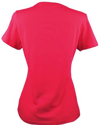 Baby Look Feminino Adulto Manga Curta  Lisa com Lycra 1000004502 Malwee Pink