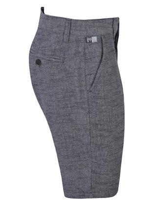 Bermuda Alfaiataria Masculina Adulto 17.77.0055 Gangster Chumbo