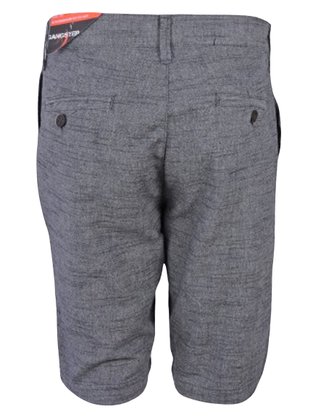 Bermuda Alfaiataria Masculina Adulto 17.77.0055 Gangster Chumbo