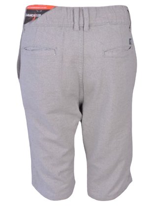 Bermuda Alfaiataria Masculina Adulto Jogger 17.77.0062 Gangster Cinza