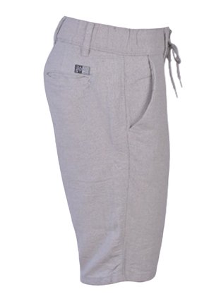 Bermuda Alfaiataria Masculina Adulto Jogger 17.77.0062 Gangster Cinza