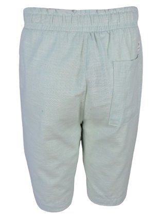 Bermuda Confort Em Algodão Masculina Adulto 1000113483 Malwee Verde Água