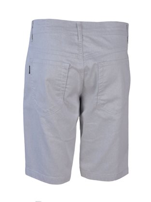Bermuda De Sarja MBermuda De Sarja Masculina Adulto Essencial 3009015 Ogochi Cinza