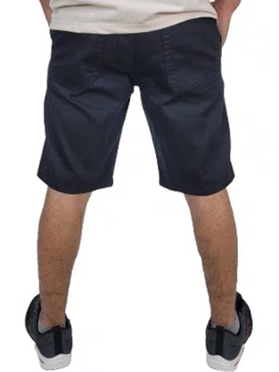 Bermuda De Sarja Masculina Adulto Essencial 3009015 Ogochi Preto