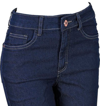 Bermuda Jeans Feminina Adulto Ciclista 1000072436 Malwee Marinho