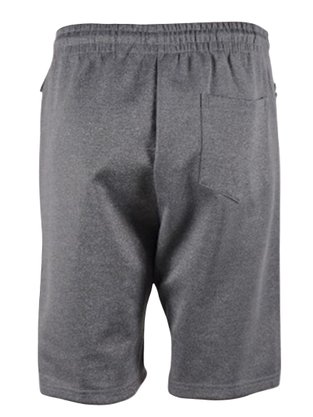Bermuda Masculina Adulto Detalhe Bolso com Ziper BELM-610 Blue Tech Grafite