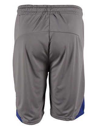 Bermuda Masculina Adulto Dry Fit BlueTech  BDMZ205 Blue Bay Cinza e Azul
