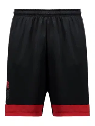 Bermuda Masculina Adulto Flamengo Fruir 100723102 Braziline Preto