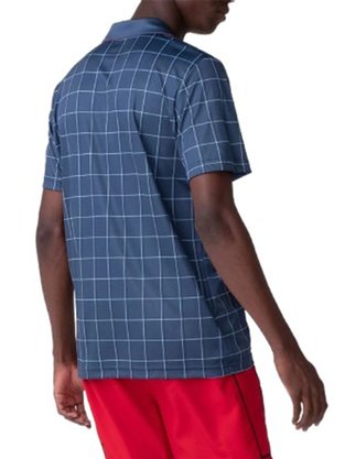 Bermuda Tenis Line Masculina Adulto F11TN00257 Fila Vermelho, Marinho e Branco