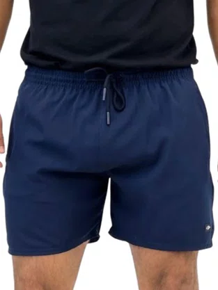 Bermuda Masculina De Tactel Bolsos Com Zíper 560825 Mormaii Marinho