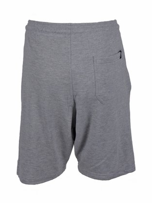 Bermuda Moletinho Masculina Adulto Lisa Com Detalhe Logo M7300 Over Surf Mescla