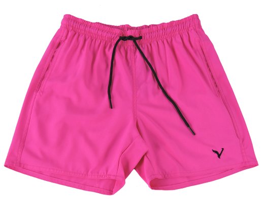Bermuda Tactel Masculina Juvenil Lisa 31567 Vanton Pink