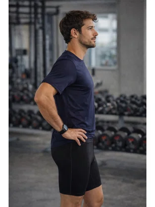 Bermuda Termica Skin Masculina P/GG 331178 Penalty Preto