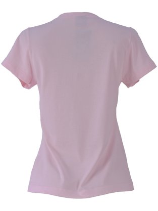 Blusa Baby Look Feminina Adulto Estampa Urso 31606 Vanton Rosa
