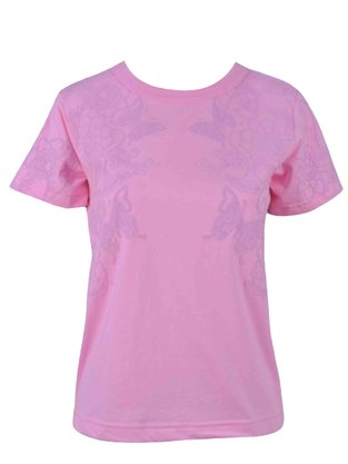 Blusa em Meia Malha Feminina Adulto 1.703395 Lecimar Rosa