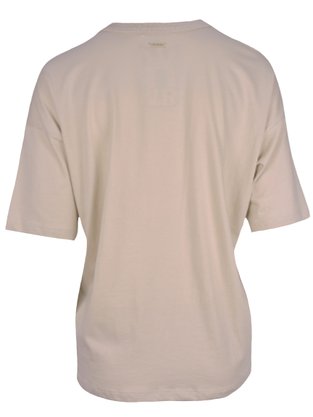Blusa Feminina Adulto Manga Curta Estampa Emojis Colors 123222004 Over Areia