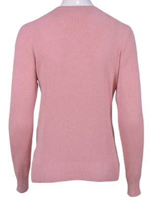 Blusa Feminina Adulto Manga Longa Linha Detalhe Strass e Pérola C&V Collection 1655 Rose