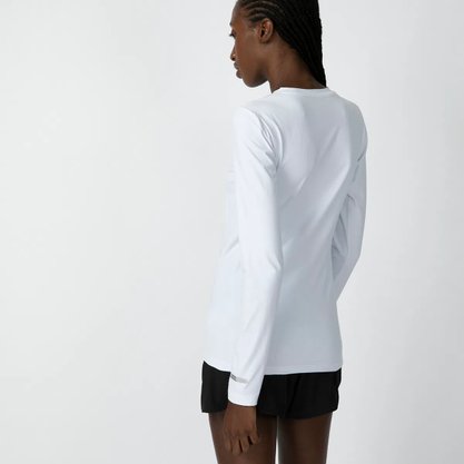 Camiseta Feminina Adulto UV Sun Protect Breezy F12AT519017 Fila Branco
