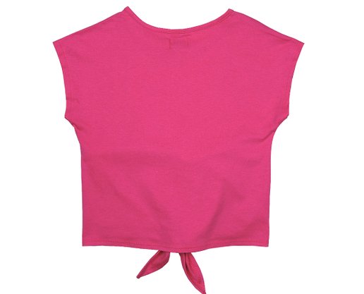 Blusa Feminina Juvenil 10-18 Manga Curta Estampa Fashion Amor 1000073832 Carinhoso Rosa
