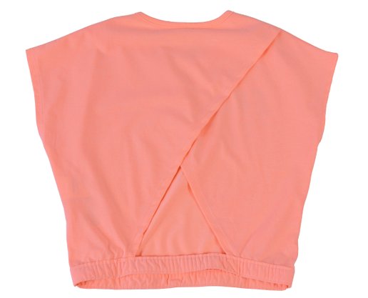Blusa Manga Curta Feminina Juvenil 35118 Young Class Salmão