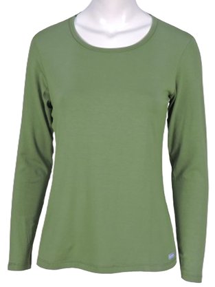 Blusa Manga Longa Feminina Adulto 7597 Paty Gloss Verde
