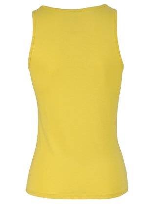 Blusa Sem Manga Feminina Adulto Lisa V0005 Vila Flor Amarelo