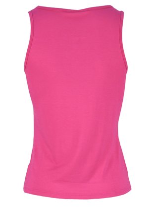 Blusa Sem Manga Feminina Adulto Lisa V0005 Vila Flor Rosa Chock