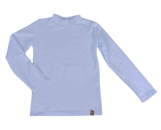 Blusa Térmica Feminina Infantil 4/8 Gola Alta 24805 Dc Têxtil Branco Blusa Térmica Feminina Infantil 4/8 Gola Alta 24805 Dc Têxtil Branco