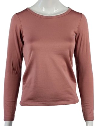 Blusa Termica Feminina Decote Redondo Ellegante Marrocos