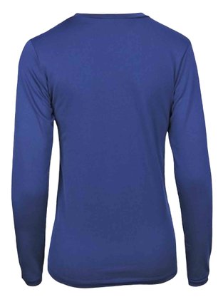 Blusa Térmica Feminina Gola Careca  Ellegante Marinho