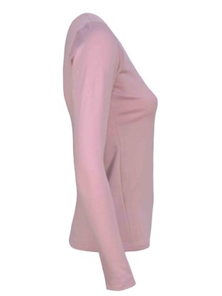 Blusa Térmica Feminina Gola Careca Ellegante Nude