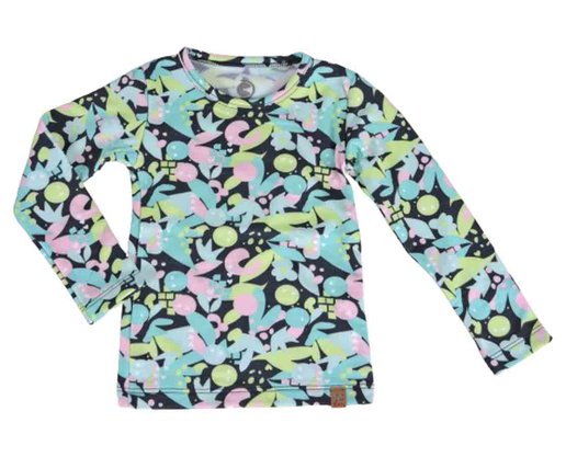 Blusa Térmica Feminina Infantil 1-3 Estampada 24014 Dc Têxtil Preto e Verde Blusa Térmica Feminina Infantil 1-3 Estampada 24014 Dc Têxtil Preto e Verde
