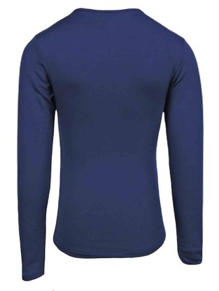 Blusa Térmica Feminina Juvenill  10/16 24808 Dc Têxtil Marinho