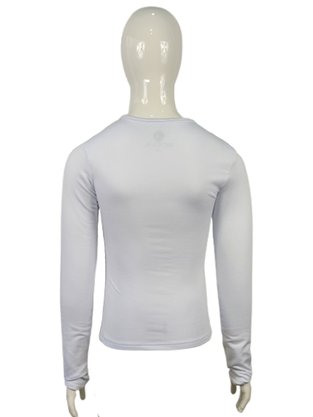 Blusa Térmica Feminina Juvenill  10/16 24808 Dc Têxtil Branco