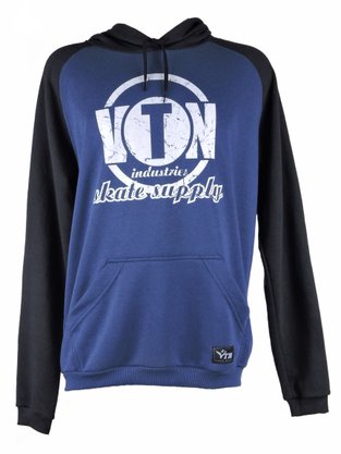 Blusão De Moletinho Masculino Adulto Com Capuz Bolso Canguru 413001 Vanton Marinho