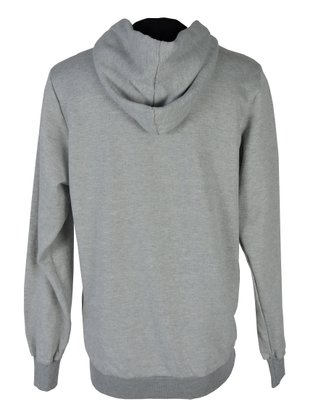 Blusão De Moletom Masculino Adulto Com Bolso Canguru Estampado M049999 Over Surf Cinza