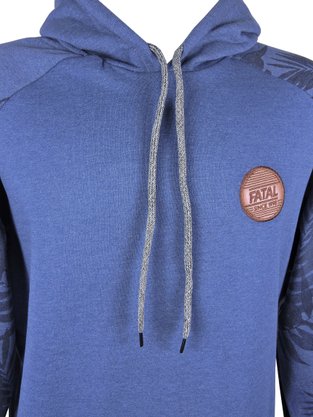 Blusão De Moletom Masculino Adulto 22288 Fatal Marinho