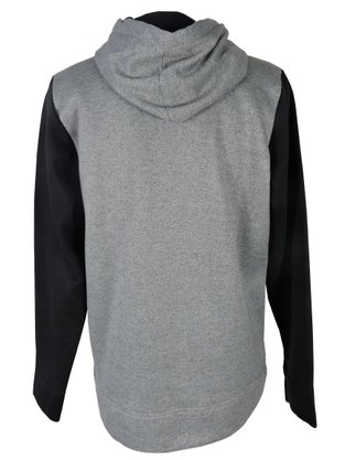 Blusão De Moletom Masculino Adulto Detalhe OVR93 M105024 Over Surf Mescla Escuro
