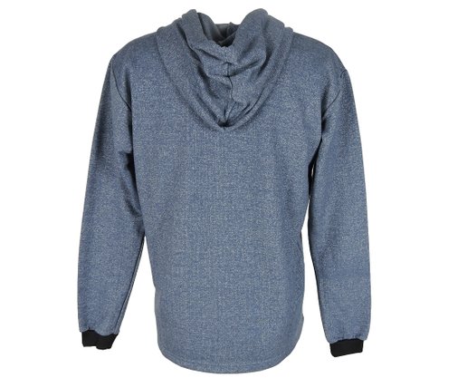 Blusão De Moletom Masculino Adulto Estampado Com Capuz 425002 Vanton Azul Mesclado