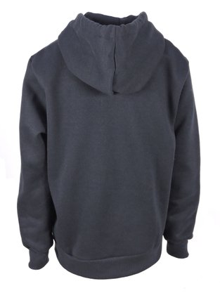 Blusão De Moletom Masculino Juvenil Com Capuz 123135300 Over Preto